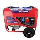 Stromgenerator, Stromaggregat DEDRA max. Leistung 6,5kW 6000W, 420cm³...