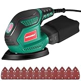 HYCHIKA Multischleifer, Deltaschleifer 200W, mit 12 Schleifblätter...