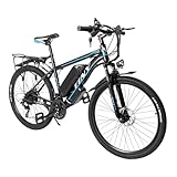 26 Zoll E-Bike, E-Mountainbike mit Abnehmbarer, 36V 10Ah elektrisches...