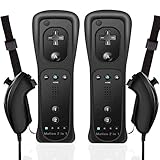 MOICUCU Wii Remote Controller mit Motion Plus und Nunchuck,Wireless...