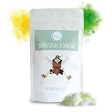 Bömskes Bonbonmanufaktur Super Saure Bonbons Waldmeister 180g – Extrem...