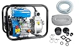 Güde 94503 Motorpumpe-Set GMP 15.22 (4-Takt Motor, Fördervolumen: 15.000...