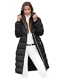 OZONEE Damen Mantel Wintermantel Winterjacke Jacke Parka Übergangsjacke...