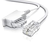 CSL-Computer - Internet Kabel Routerkabel - TAE-F Stecker auf RJ45 Stecker...