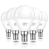 Vicloon E14 LED Lampe G45, E14 LED Birne 6W ersetzt 40W Glühlampen, 600...