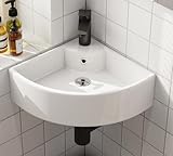Klein Waschbecken Ecke Dünner Rand, Kleine Hängewaschbecken Gäste WC,...