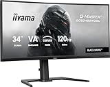 iiyama G-Master Black Hawk GCB3482WQSU-B1 Curved 1500R 86.4cm 34“ VA LED...