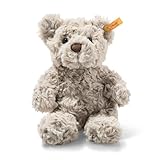 Steiff Soft Cuddly Friends Honey Teddybär hellgrau 18 cm, Teddy aus...