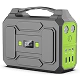 SinKeu Trabare Powerstation 99Wh/27000mAh, 100W Solar Generator Akku mit...