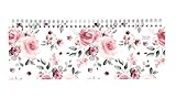Tisch-Querkalender Style Rosen 2021 - Büro-Planer 29,7x10,5 cm -...