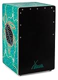 XDrum Design Series Cajon “Turtle” - Handbemalte Designer-Cajon mit Dot...