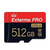 512 GB Micro-SD-Karte, Klasse 10, High-Speed-Micro-SD-Speicherkarten, 512...