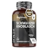 Schwarzer Knoblauch 20:1-15000mg pro Kapsel - Mit Allicin & S-Allylcystein...