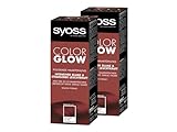 Syoss Color Glow Pflegende Haartönung Pompeian Red Pantone 18-1658 (2 x...