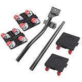 Robustes Möbel-Werkzeug-Set mit Rollrädern für arbeitssparenden...