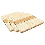 150 Stück Eisstiele aus Holz, Holzstäbchen, Holzspatel zum Basteln -...