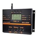 YIWUTRADE Solarladeregler 80A Solarpanel Batterieladeregler...