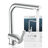SCHÜTTE 79816 RIO 360° schwenkbare Küchenarmatur, Spültisch Armatur mit...