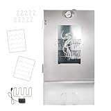 Lemodo elektrischer Räucherofen Räucherschrank 80x39,5x27,5 cm mit 2000 W...