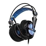 Locust Plus PC Gaming Headset SA-904 Virtual 7.1 Surround Sound und RGB...