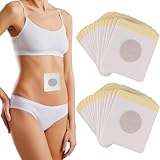 GNHG 80 Stück Bauchnabel Patch, Abnehmpflaster Fettverbrennung, Abnehmen...