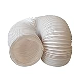 daniplus Abluftschlauch PVC flexibel Ø 150 mm, 3 m z.B. für Klimaanlagen,...