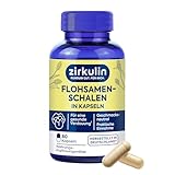 Zirkulin Bio Flohsamenschalen (80 Kapseln) - fördert die Verdauung &...