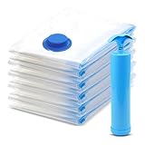 LxsNyvantic Vakuumbeutel Für Kleidung,6 Stück,100x80CM,vakuumbeutel Für...