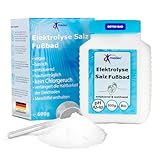 medec® Elektrolyse Salz Fußbad Zusatz [Ionen Fußbad] 600g in...