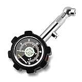 ATsafepro Reifendruckprüfer Geeicht 4Bar 60Psi, Analog Auto...