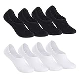 Falechay Sneaker Socken Damen Füsslinge Herren Sneakersocken 8 Paar...