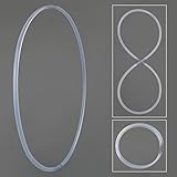 Faltbarer Hula Hoop Rohling, PP (Polypropylen) 19mm, Ø90cm