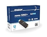 Edision Nano T265+ Terrestrischer DVB-T2 und Kabel DVB-C HDMI dongle...