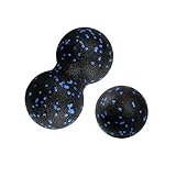 Faszienball Set, 2er Set Massagebälle, Trigger Point Release Lacrosse...