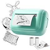 TATTMUSE Q02E Mini Drucker, Thermodrucker Bluetooth Fotodrucker,...