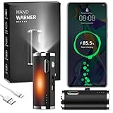 OGVDOE Handwärmer Elektrisch Aufladbar Taschenheizung 5000mAh Tragbare...