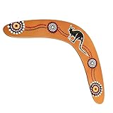 arrderly 1 Stück Bumerangs Outdoor Kinder Erwachsene Holz Familie Spiel...