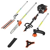 FUXTEC Benzin Motorsense FX-MT152 4in1 Multitool 52 cc - Profi-Tragegurt &...