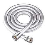 HJYMY Duschschlauch 1,2m, Universal Glattes PVC Brauseschlauch,...