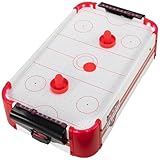 Nexos Trading Mini Air-Hockey-Tisch Tischspiel Lufthockey mit...