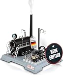 Wilesco Dampfmaschine D18-500 cm³ Kessel mit Dynamo-betriebener Laterne -...