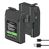 2 Stück V Mount/V Lock Akku 95Wh 14.4V 6600mAh wiederaufladbarer Li-Ionen...