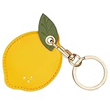 AXFEE AirTag Schutzhülle, Leder Keyring Kompatibel mit Mini A-pple, Hülle...