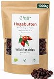 BIO-Hagebutten ganz 1 kg, getrocknet, Wildsamlung aus EU, Hagebuttentee...