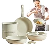 Induktions-Kochgeschirr-Sets, Gourmet-Kochgeschirr-Set,Pfannen zum Kochen -...