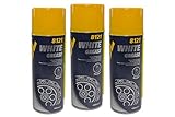 MANNOL White Grease Sprühfett Schmierfett 3 Stück á 450 ml