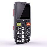 artfone C1 Seniorenhandy ohne Vertrag, 2G GSM Mobiltelefon mit SOS...