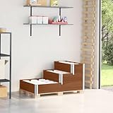 Dreifach Palettenrahmen-Set aus Kiefernholz: Stapelbarer faltbarer...