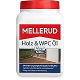 MELLERUD Holz & WPC Öl Pflege farblos | 1 x 0,75 l | Wasserabweisender...