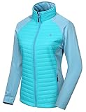 Little Donkey Andy Isolierte Wanderjacke Damen Atmungsaktiv Thermo Running...